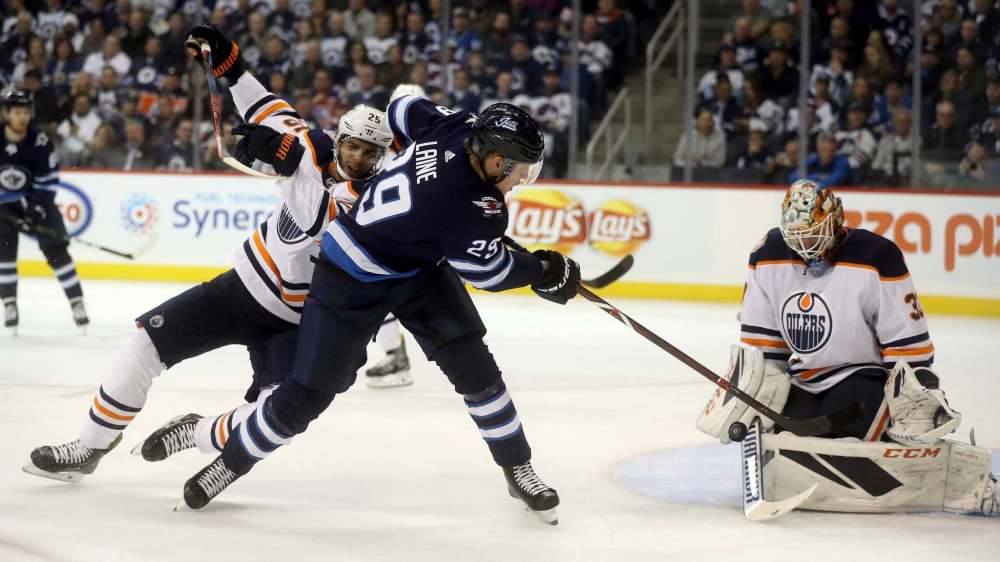 Sniper Patrik Laine has yet to score an even-strength goal. (Trevor Hagan / The Canadian Press files)