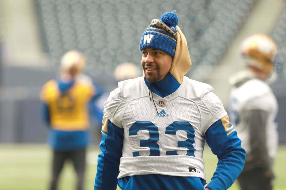 RUTH BONNEVILLE / WINNIPEG FREE PRESS FILES
Andrew Harris is among nine nominees being considered for this year’s Jake Gaudaur Veterans’ Award.