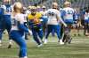 RUTH BONNEVILLE / WINNIPEG FREE PRESS
Blue Bombers quarterback Matt Nichols practises with teammates at Investors Group Field on Wednesday. Nichols says he doesn’t have a preferred opponent for the West division semifinal.