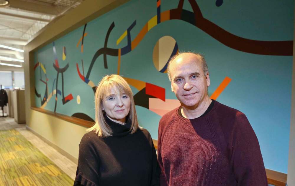 Heather Côté and Dave Angus (Mike Deal / Winnipeg Free Press)