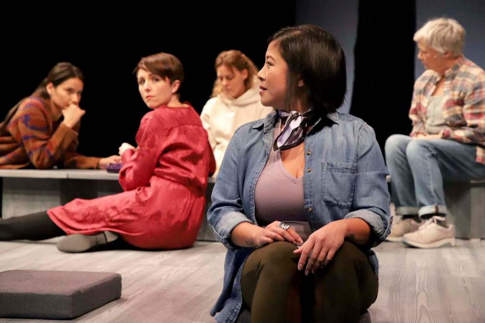 The story of six women attempting to heal from personal trauma feels like six disparate strands that aren’t ever braided into a compelling dramatic whole. (Leif Norman / PTE)