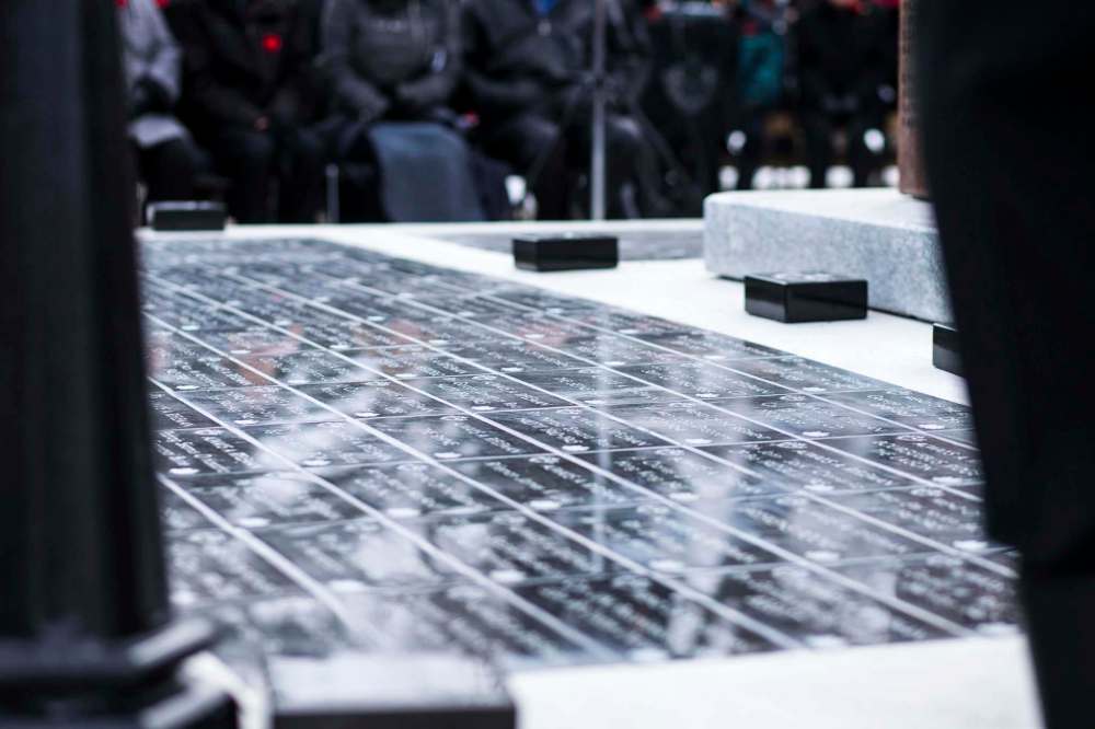 The Legacy Stone Project at Vimy Ridge Memorial Park.