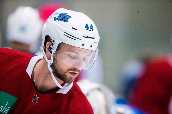 MIKAELA MACKENZIE / WINNIPEG FREE PRESSWinnipeg Jets defenceman Josh Morrissey was fined for a hit on Washington Capitals' forward T.J. Oshie.
