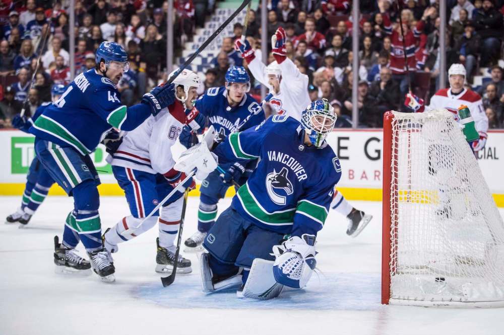 The Vancouver Canucks have lost five games in a row, including Saturday when they were beat by the Montreal Canadiens 3-2. (Darryl Dyck / The Canadian Press)