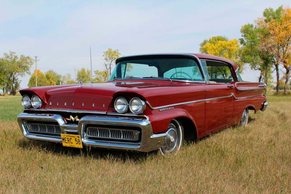 Photos by Larry D’Argis / Winnipeg Free Press
The 1958 Mercury Monterey was a design to satisfy the future, but a recession slowed sales and production. Now, it’s a sought-after collector’s item for lovers of classic cars.