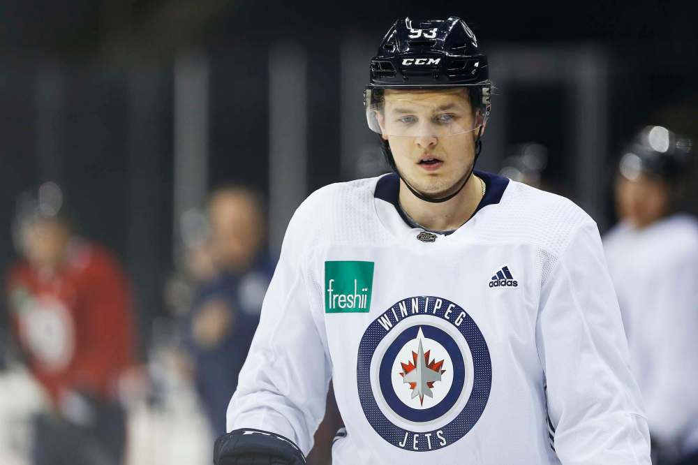 JOHN WOODS / WINNIPEG FREE PRESS
Winnipeg Jets' Kristian Vesalainen will return to his native Finland to play for Jokerit of the KHL.