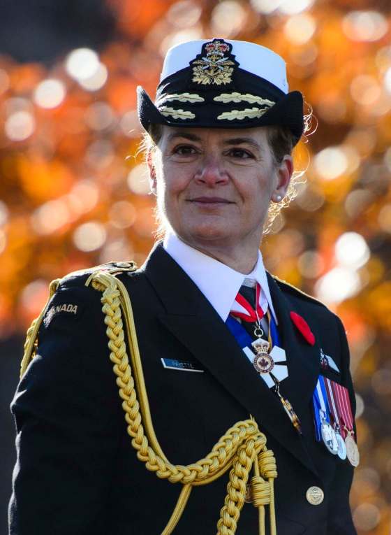 Governor General Julie Payette will be arriving in Winnipeg for a visit on Monday. (Sean Kilpatrick / Canadian Press files)