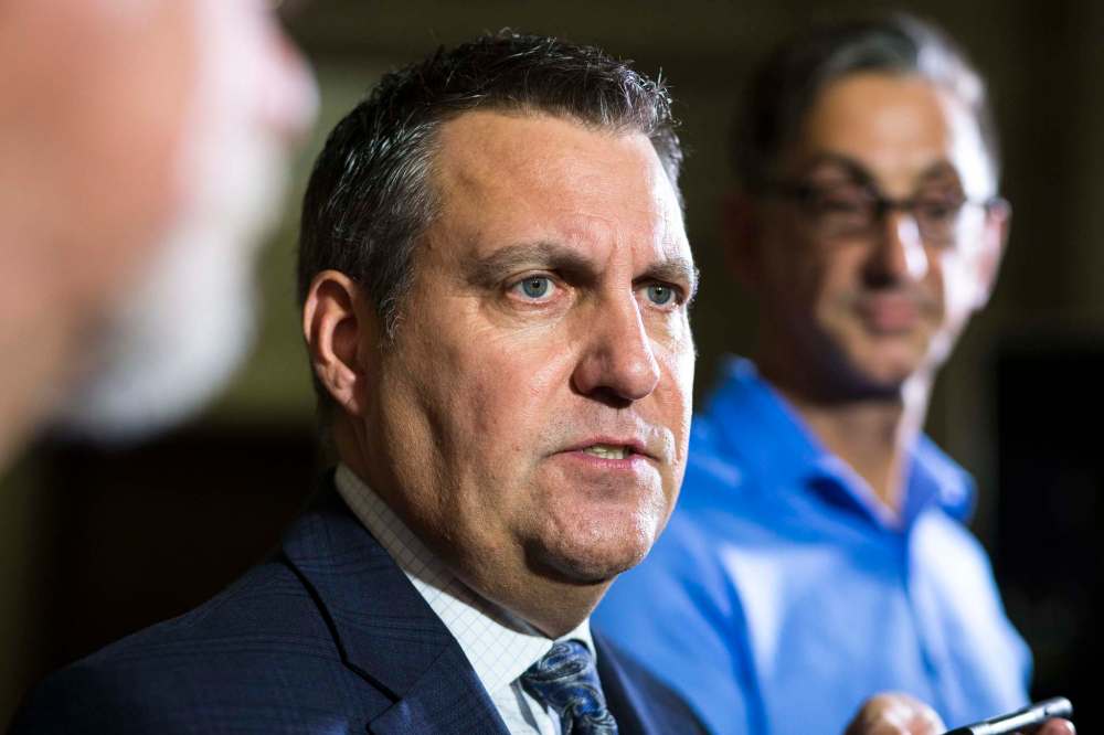 MIKAELA MACKENZIE / WINNIPEG FREE PRESS
Manitoba Justice Minister Cliff Cullen introduced amendments to the Liquor, Gaming and Cannabis Control Act on Thursday to establish a six per cent levy on retail cannabis.