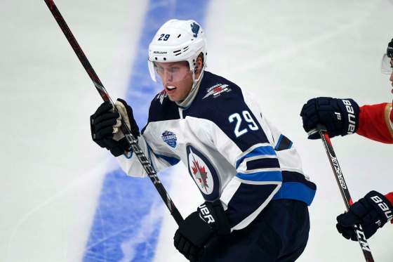 Patrik Laine had just three goals in October prior to a trip home to Helsinki when his fortunes turned and he scored three goals in two games against the Florida Panthers. (Martti Kainulainen / Lehtikuva files)