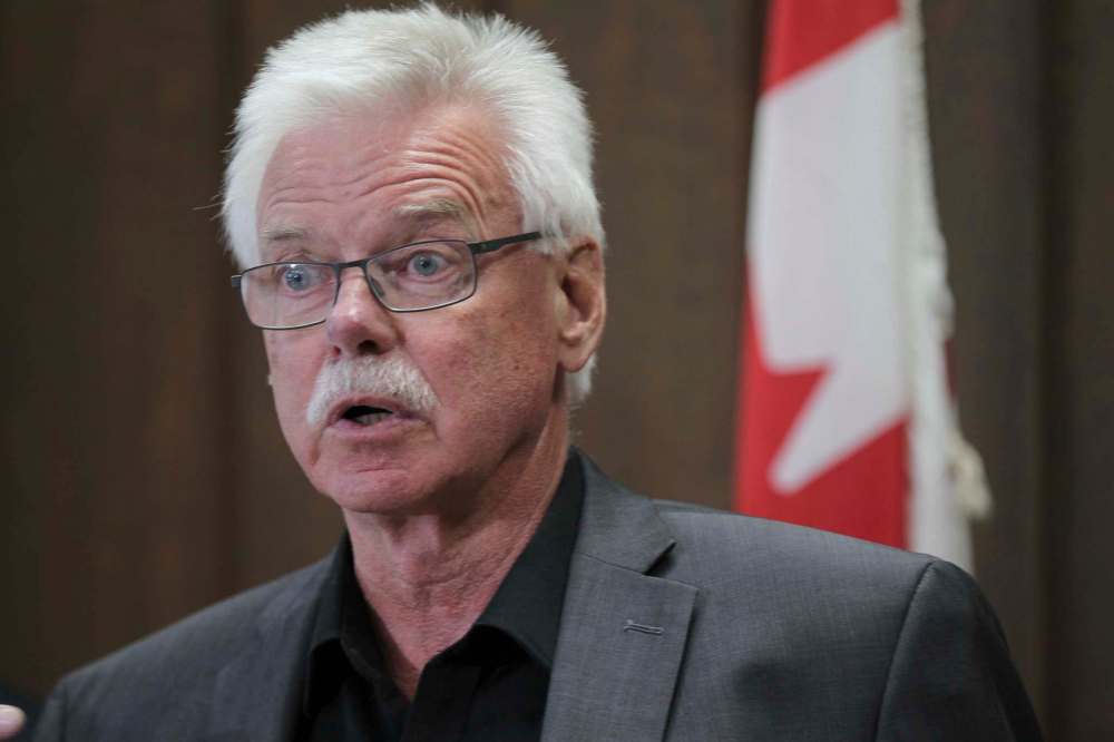 Ruth Bonneville / Winnipeg Free Press Files
Ralph Groening, reeve of the RM of Morris, was elected president of the Association of Manitoba Municipalities Tuesday, at the AMM annual meeting in Winnipeg.
