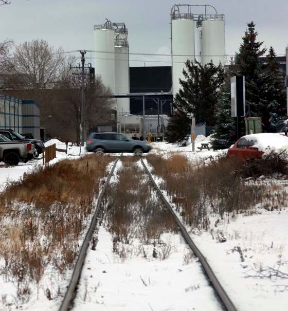 PHIL HOSSACK / WINNIPEG FREE PRESSMurray Industrial Park rail Spur.