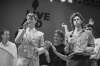 David Bowie (left) and Bob Geldof perform at the Live Aid concert at Wembley Stadium in 1985. Geldof’s Do They Know It’s Christmas? has been criticized as patronizing. (Joe Schaber / Associated Press files)