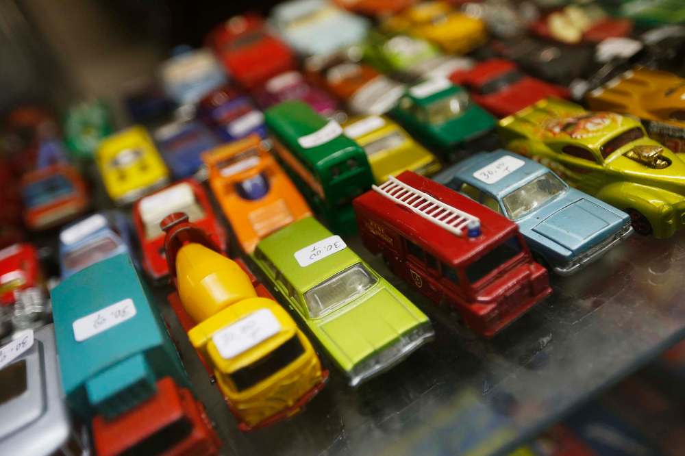 Toys at Barry Timbury’s Rock & Roll Barry’s.