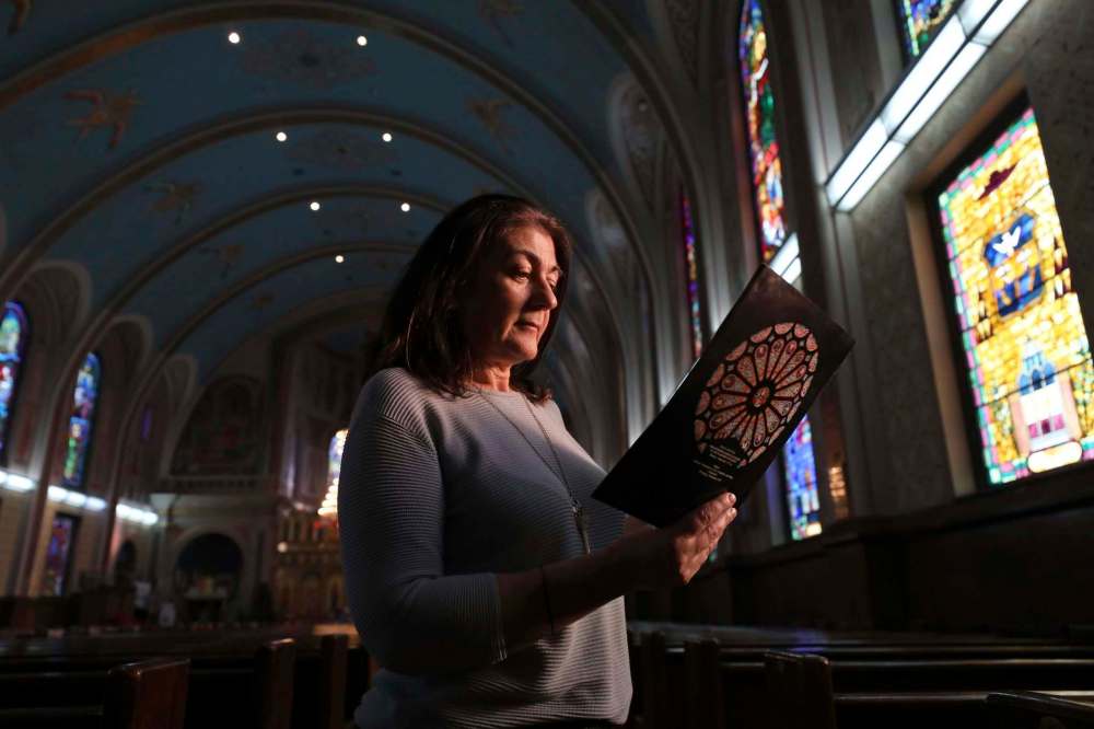 RUTH BONNEVILLE / WINNIPEG FREE PRESS
Anna Katchanovski has been worshipping at the cathedral for more than 30 years.