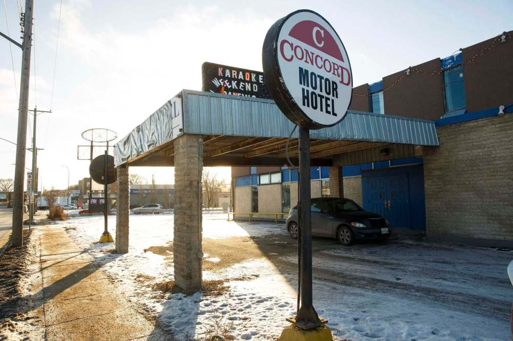 MIKE DEAL / WINNIPEG FREE PRESS
The Concord Motor Hotel will receive major upgrades in its $1.2-million revitalization.