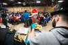 MIKAELA MACKENZIE / WINNIPEG FREE PRESS
Barry Kopulos is served at the 13th Annual Christmas Eve Feast.