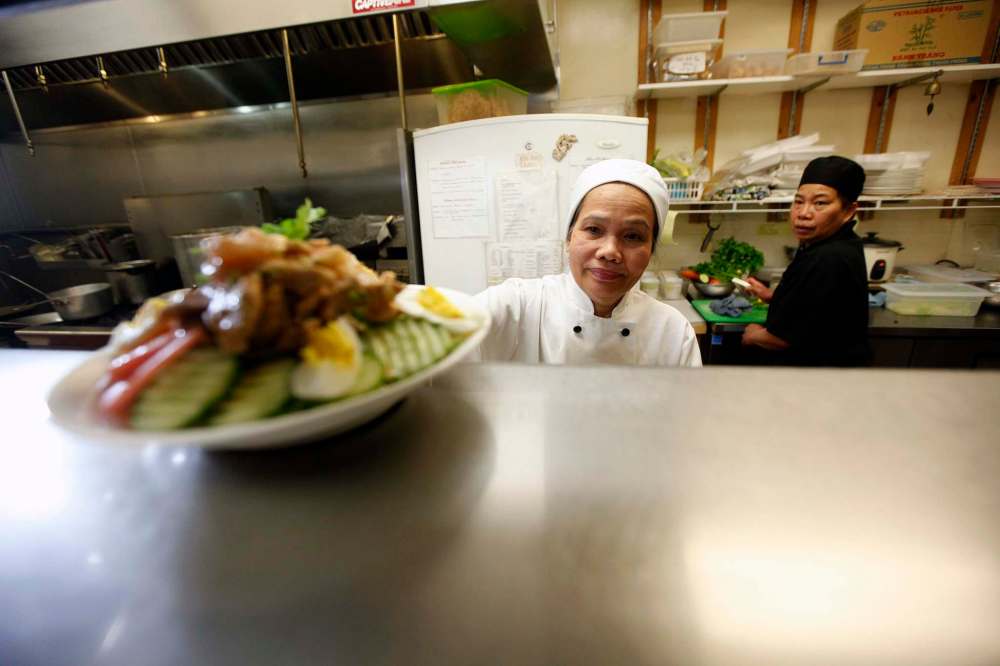 Sumruoy Poomrat serves it up hot and spicy at Siam Thai.