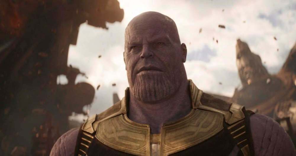 Marvel Studios
Thanos, played by Josh Brolin in Avengers: Infinity War, can obliterate half the universe’s population with a single snap of his fingers.