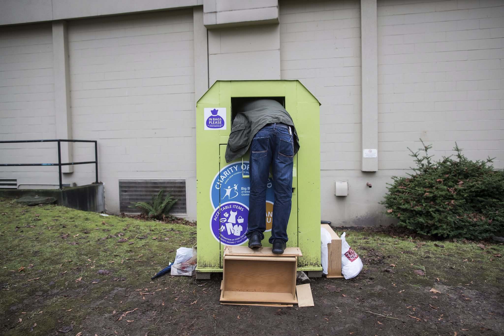 Donation bins being altered to prevent injury Winnipeg Free Press