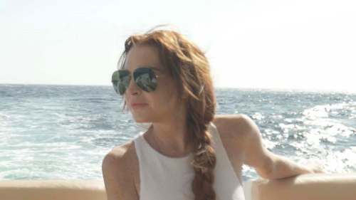 MTV
Lindsay Lohan in MTV&rsquo;s new reality show, Lindsay Lohan&rsquo;s Beach Club, set in Greece.