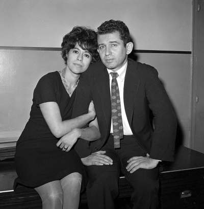 Anthony Camerano / The Associated Press files
Author Norman Mailer and his wife, Adele, sit together in New York City felony court Dec. 29, 1960. Mailer was appearing to answer an assault charge that he stabbed his wife after a party at their apartment. Adele Mailer declined to press charges.