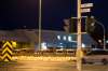 Police fired at a vehicle after it rammed through a roadblock at Panet Road and Nairn Avenue on Wednesday. (Mikaela MacKenzie / Winnipeg Free Press)