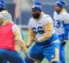 BORIS MINKEVICH / WINNIPEG FREE PRESS FILES
The Winnipeg Blue Bombers have re-signed offensive lineman Stanley Bryant for the 2019 season.