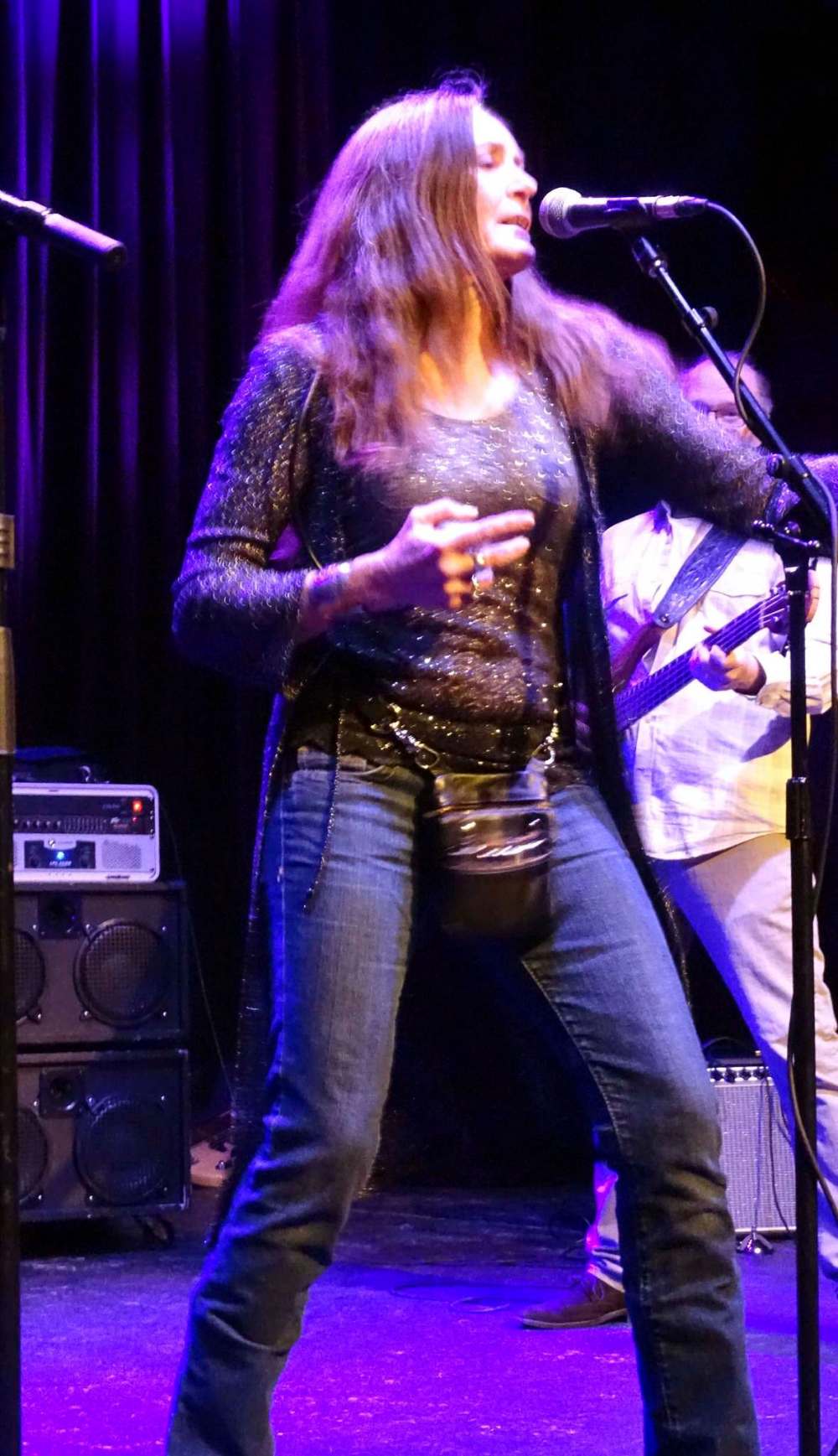 Photos by MAUREEN SCURFIELD / WINNIPEG FREE PRESS files
Tracy K Mastaler performs to a sold-out audience on Jan. 12 at the Park Theatre.