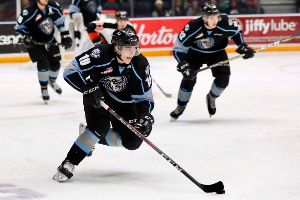 NHL prospect Peyton Krebs is the jewel on the Ice roster. (WHL)