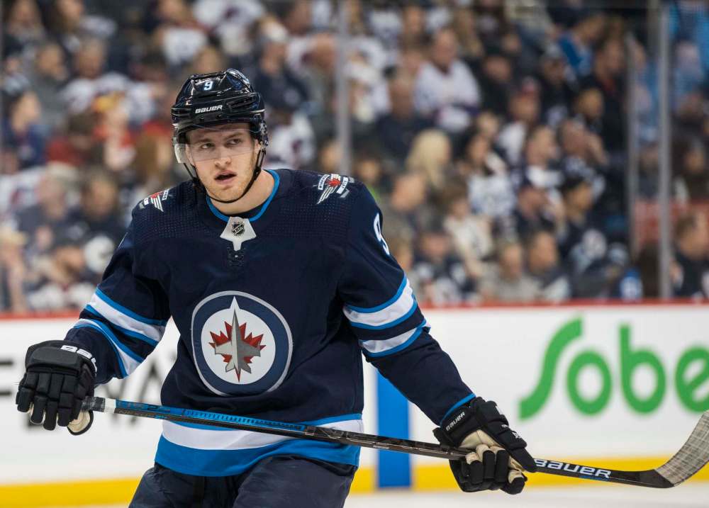 Andrew Copp is the biggest factor defensively on the fourth line. (David Lipnowski / Winnipeg Free Press files)