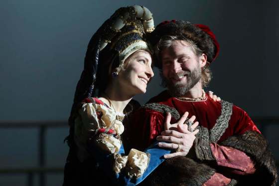 RUTH BONNEVILLE / WINNIPEG FREE PRESSENT - RWB, Lord and Lady Capulet in Romeo & Juliet.RWB with Craig Ramsay and Catherine Wreford Ledlow, playing Lord and Lady Capulet in Romeo & Juliet.Catherine and Craig share goofy, fun and closeness as they rehearse together at a studio in the RWB Friday.Craig and Catherine are lifelong friends and have developed a strong bond between each other. Both well-known Broadway stars, began their careers together as students 20 years ago at the RWB. It's notably their first time performing onstage together.Adding to the intensity between them is how Catherine is living with terminal brain cancer, which gives their relationship even deeper resonance, and even urgency.See Holly Harris story.Feb 8, 2019