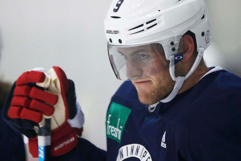 JOHN WOODS / WINNIPEG FREE PRESS FILES
Winnipeg Jets’ Andrew Copp on the task of putting Thursday's poor showing against the Canadiens in the rear-view mirror: