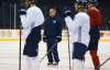 MIKE DEAL / WINNIPEG FREE PRESS FILES
Winnipeg Jets' head coach Paul Maurice said the team's commitment to defence would be the area of focus for them during practice, Thursday.