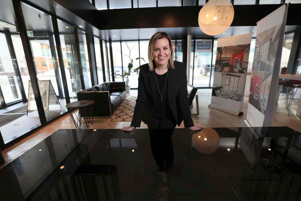 Avison Young senior associate Kyra Winfield is marketing the space as commercial condos.
