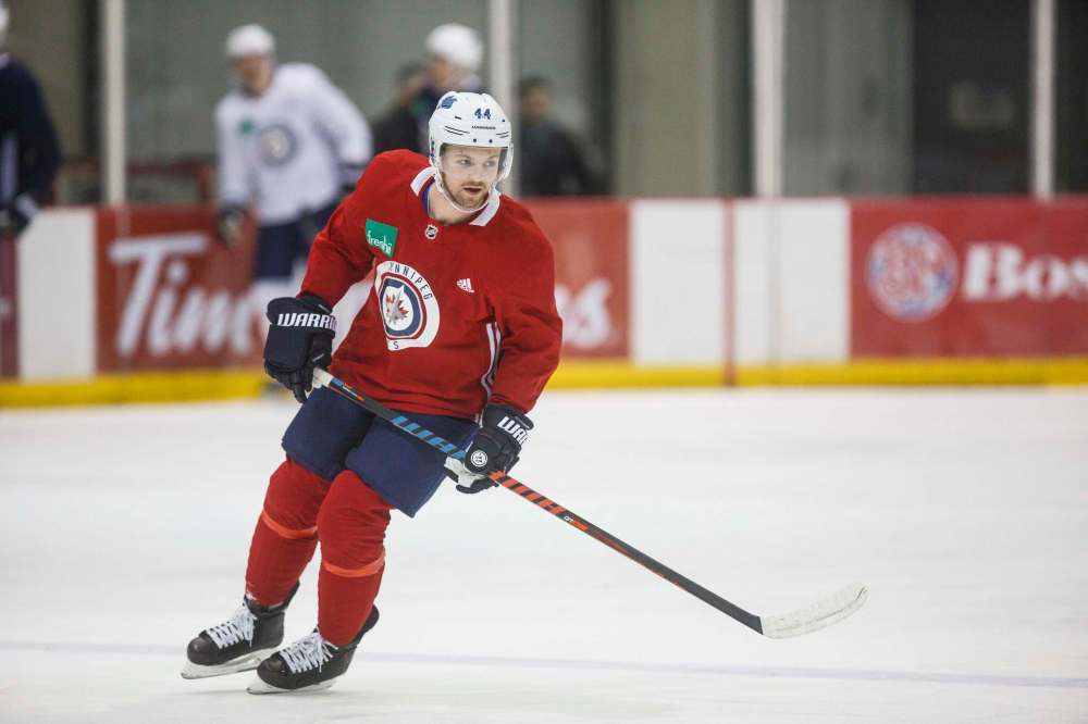 MIKE DEAL / WINNIPEG FREE PRESS FILES
Winnipeg Jets' Josh Morrissey will be out of the lineup for the rest of the regular season.