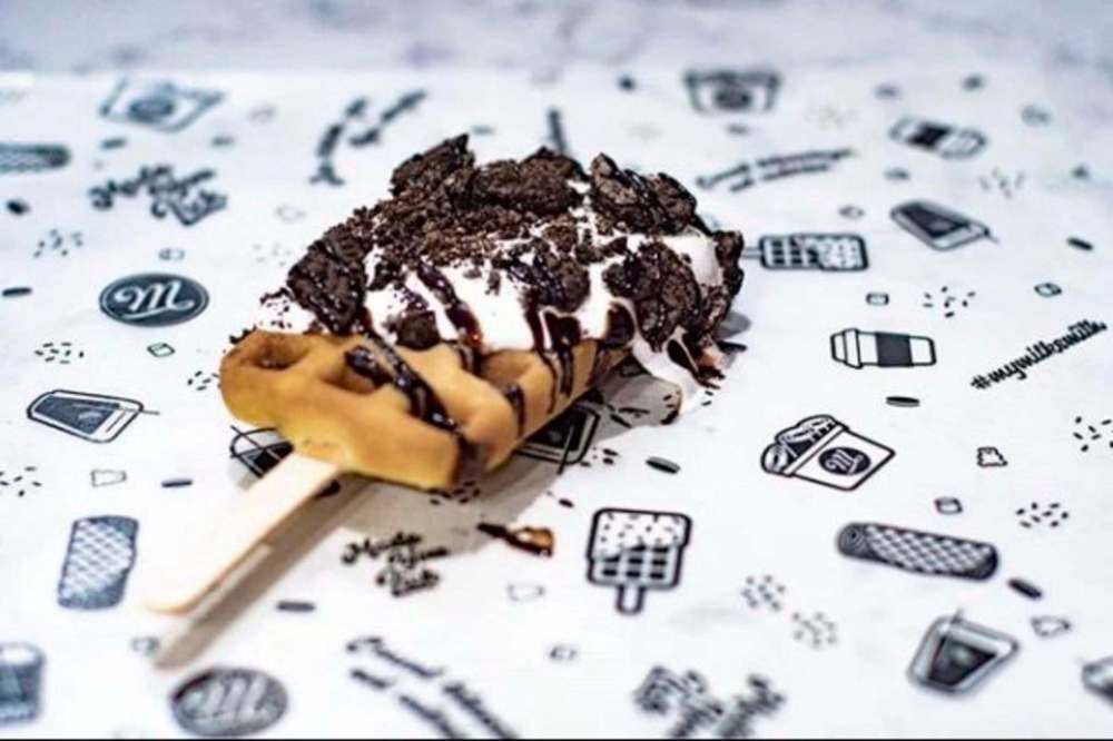 M’Oreo waffle pop from Milksmith (Instagram)