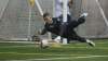 MIKE DEAL / WINNIPEG FREE PRESS
FC Valour goaltender Tyson Farago catches the ball during practice at the Subway South Soccer Complex Tuesday morning.