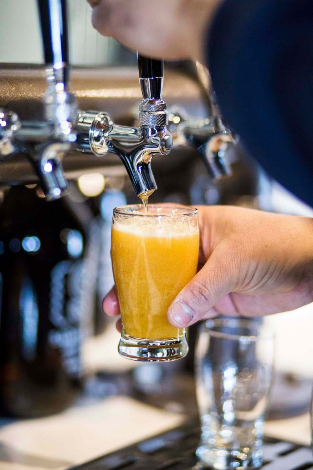 Like most brewery tap rooms, Sookram’s offers flights of their beer as well as some that can be taken home in growlers.