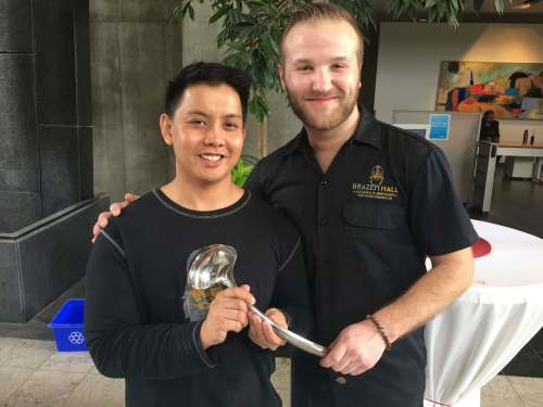 SUPPLIED
Brazen Hall&rsquo;s Ryan Cruz (left) and Stefan Kristjansson.