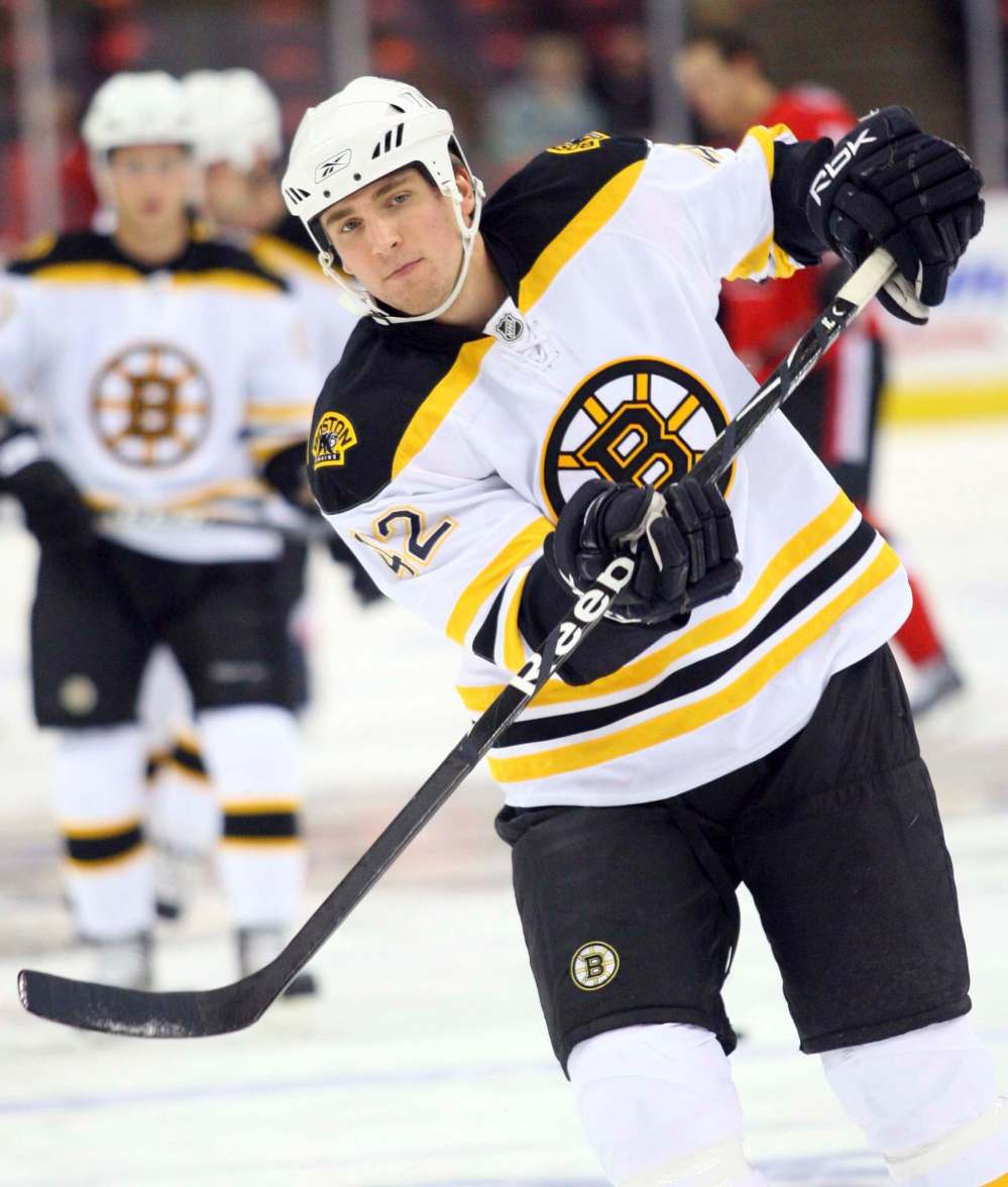 Blake Wheeler signed as a free agent with the Bruins prior to the 2008-09 season. (Wayne Cuddington / Ottawa Citizen files)