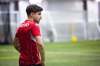 MIKAELA MACKENZIE / WINNIPEG FREE PRESS
Newly signed Michael Petrasso, midfielder, at practice at the Subway South Soccer Complex in Winnipeg on Monday.