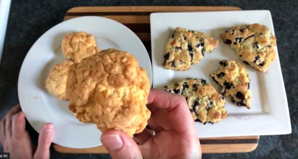 Youtube
Lemon blueberry scones
