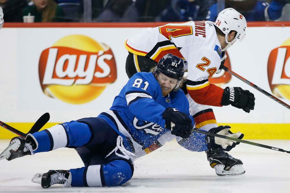 Kyle Connor and his teammates have been working on their defensive-zone details as they head into the playoffs. (John Woods / The Canadian Press files)