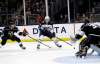 Kyle Connor scored his 28th of the season Monday as the Jets beat the Los Angeles Kings 3-2. (Marcio Jose Sanchez / The Associated Press)