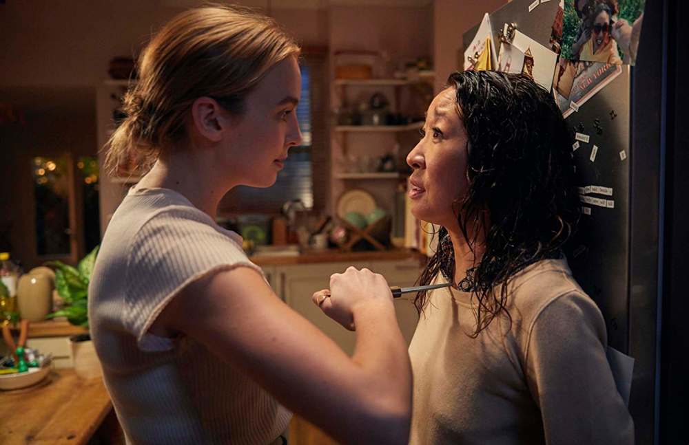 BBC America
Sandra Oh and Jodie Comer appear in Killing Eve.