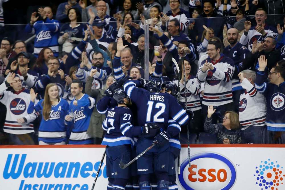 THE CANADIAN PRESS FILES
Jets fans know how to cheer and celebrate as we've seen in the past. It looks like loud is going to be the new norm at home games from now on.