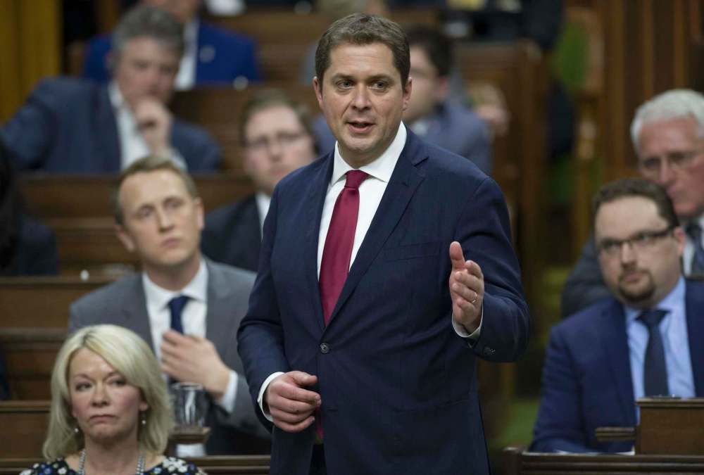 Sean Kilpatrick / The Canadian Press
Opposition leader Andrew Scheer contributed positively to the public debate by pointing out that the SNC-Lavalin issue is much more than a clash of personalities.