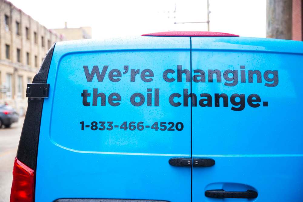 MIKAELA MACKENZIE / WINNIPEG FREE PRESS
Go Oil is a mobile oil-change company that has franchised 12 mobile oil-change trucks across Canada and hopes to expand to the U.S. this year.