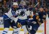 Dustin Byfuglien knows a thing or two about how to clear pesky attackers from in front of the net. (Jeffrey T. Barnes / The Associated Press files)
