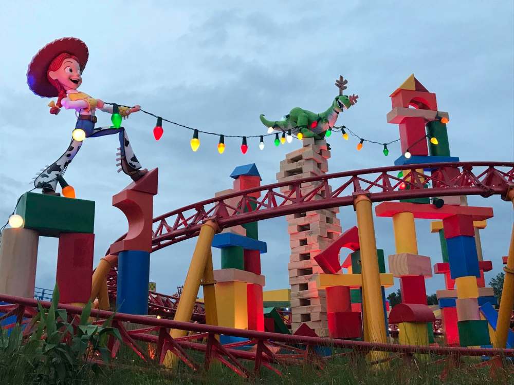Photos by Kim Pemberton / Winnipeg Free Press
Toy Story Land welcomes visitors to the theme park in Hollywood Studios with larger-than-life characters from the Pixar film.